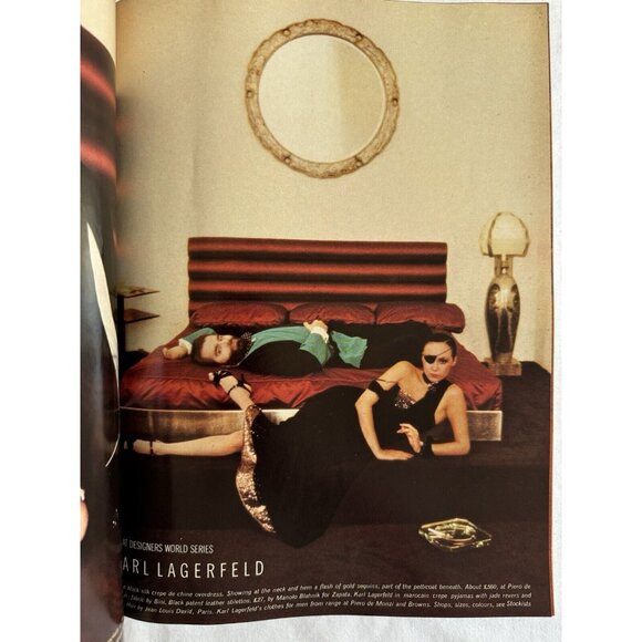 BRITISH VOGUE - March 1975 - Picture 9 of 16